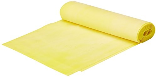 Thera-Band Taśma Do Ćwiczeń Z Woreczkiem Zamykanym Na Zamek, 2,5 M, Kolor Żółty (27921)