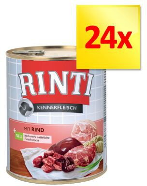 Rinti Zestaw Pur, 24 x 800g - Czysty żwacz