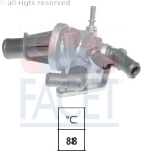 FACET Termostat, żrodek chłodzący 7.8580