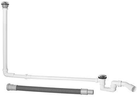 Duravit Zestaw przelewowo-odpływowy 790236 00 0 00 1000 790236000001000