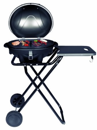 Suntec Wellness Home Essentials  złącze elektryczne pokrowiec z funkcją stojaka do grillowania BBQ 9479, czarny BBQ-9493