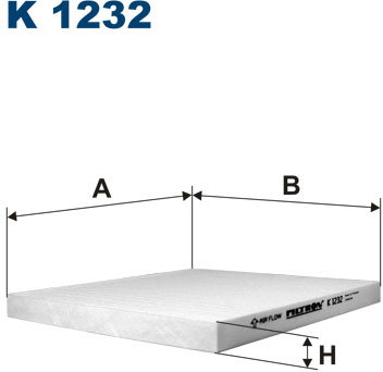 FILTRON Filtr kabinowy K1232