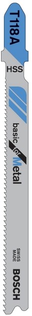 Bosch Brzeszczot do metalu T118A 3 szt.