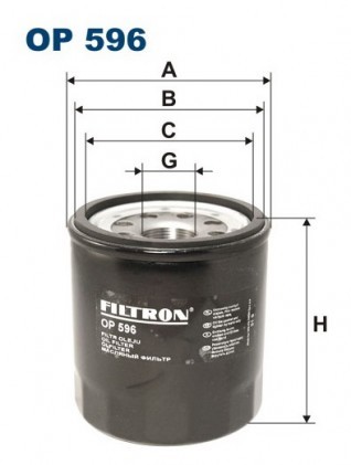 Filtron Filtr oleju OP 596