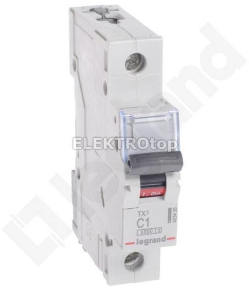 Legrand 403426 WYŁĄCZNIK NADPRĄDOWY S 301 1P C 1A 6000A SERII TX3