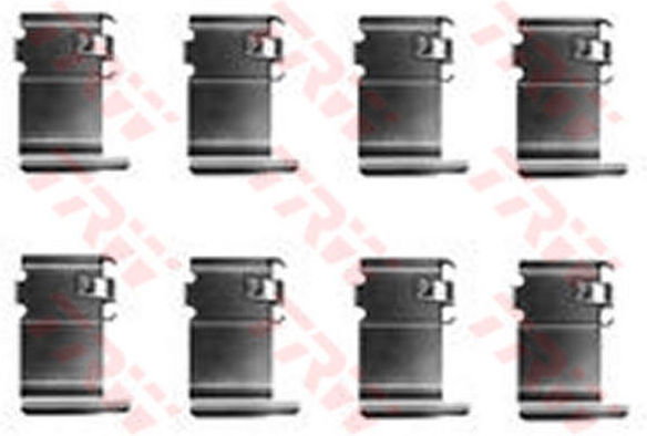 TRW Zestaw akcesoriów, klocki hamulcowe PFK337