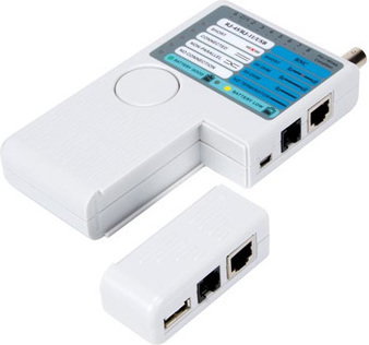Velleman AUTOMATYCZNY MINI TESTER SIECI LAN RJ45 10 VTLAN7