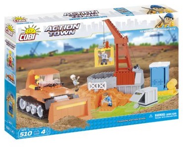 Cobi Action Town Obrabiarki 420 el. 1674