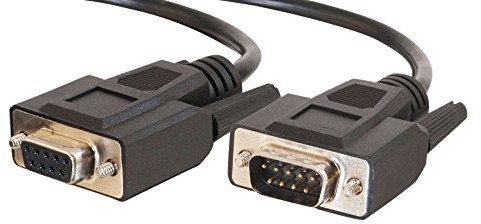 CABLESTOGO Cables To Go 81377 Verlängerungskabel (DB9, wtyczka do gniazda, 2 m) czarna 81377