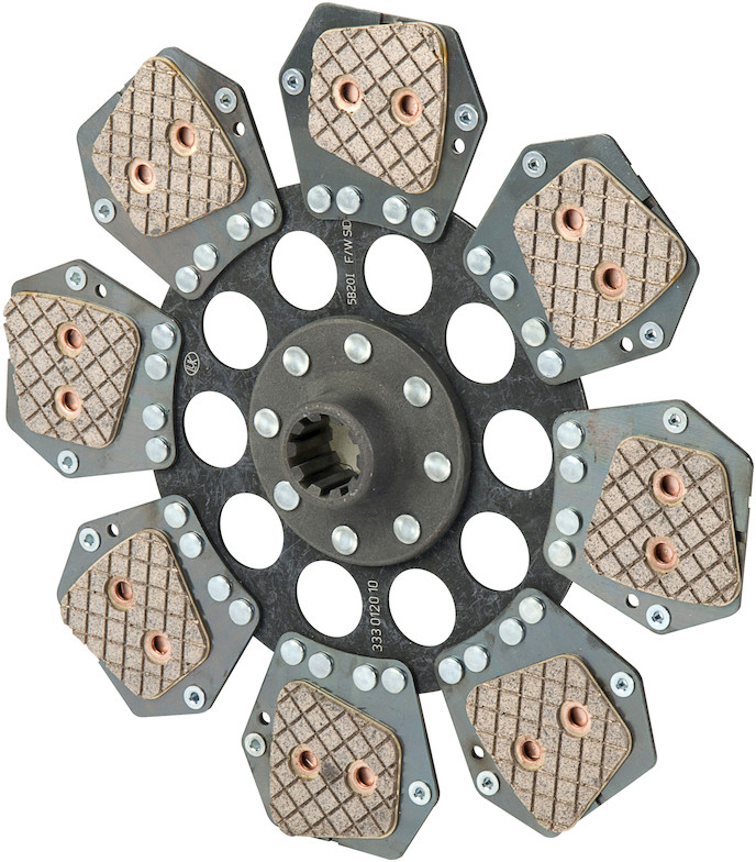 Tarcza sprzęgła, nieamortyzowana, ceram.