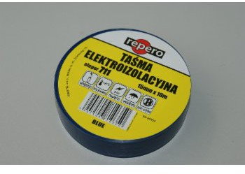 Atagor Taśma PVC 711E, NIEBIESKA 0,13 X 15MM X 10M