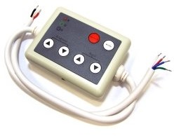 Cablematic cablem atic kontroler do pasków LED RGB 12 A pilotowi zdalnego sterowania na podczerwień (B) PN26021421575116100