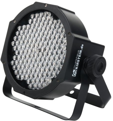 Showlite FLP 144 Flatline panel LED reflektor światło (reflektor PAR, dyskoteki, oświetlenie sceniczne, lampa, 144 diod LED/RBG mixing, złącza: DMX in/OUT, 6 tryby DMX) 00031047