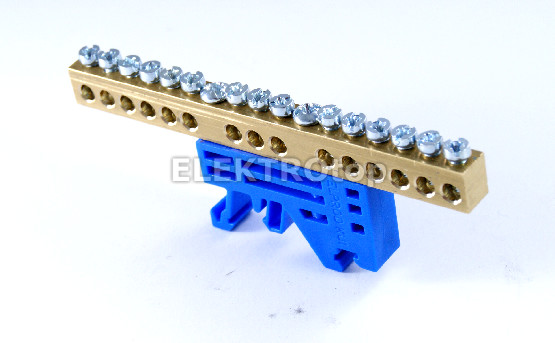 Pawbol Listwa zaciskowa LZ 15/Niebieska E.4025