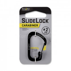Nite Ize SlideLock Carabiner #2 Czarny (94664030510)