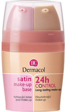 Dermacol 24h Control Make-Up + Satin Make-Up Base 30ml W podkład 2x15ml Odcień 2