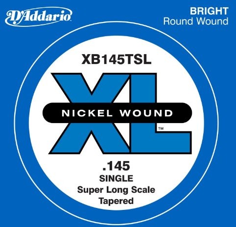 D'Addario xb145tsl Nickel (rozmiar: XL) Wound Bass pojedyncze gitary tapered Super Long Scale 145 XB145TSL