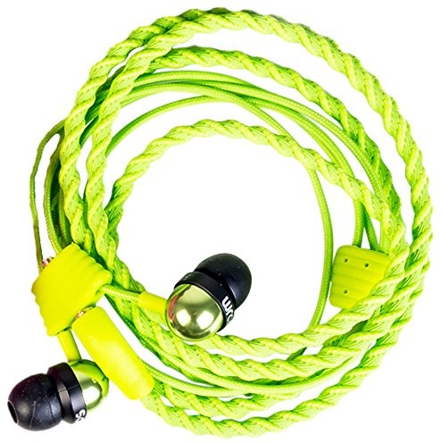 Midbass Wraps  Classic Wrap słuchawki douszne, zielony WRAPSWBRN-V15M