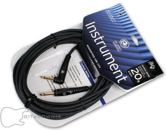 Planet Waves przewód / kabel instrumentalny 6m GRA20 Custom PWGRA20