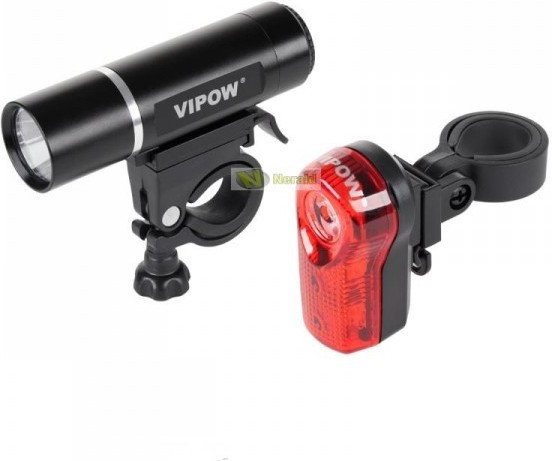 Vipow Komplet świateł do roweru URZ0015