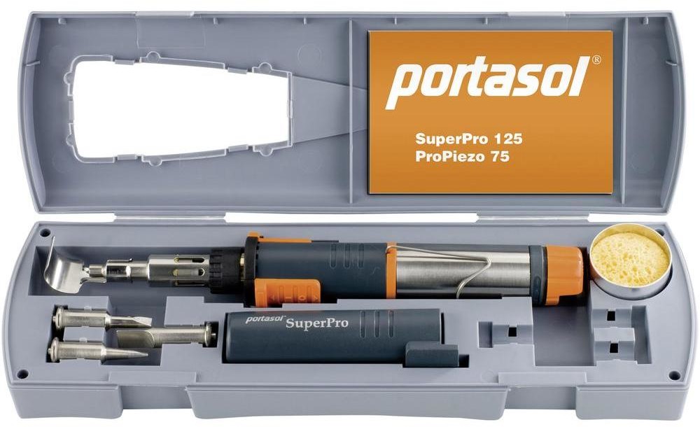 Portasol Lutownica gazowa zestaw 5-częściowy) SuperPro 625 °C 90 min 165 g