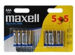 Maxell komplet baterii alkalicznych, wielokolorowy 790254