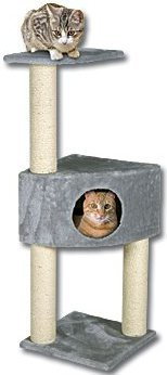 Magic cat Miejsce zabaw i odpoczynku dla kota Irena szare 453 1073