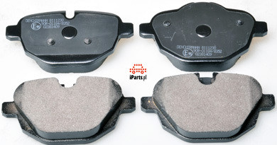 DENCKERMANN Klocki hamulcowe - komplet B111230