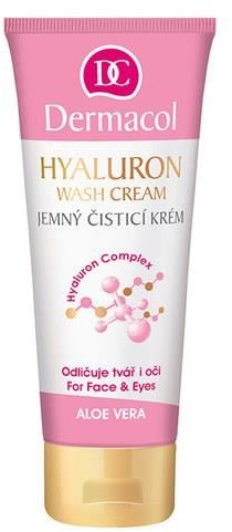 Dermacol Hyaluron Wash Cream 100ml W Żel do mycia twarzy do skóry suchej 61885