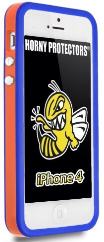 APPLE Horny Protectors etui na iPhone 4 (nie 4S) z metalowym Button