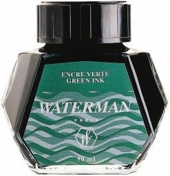 Waterman Atrament w butelce - kolor zielony - S0110770