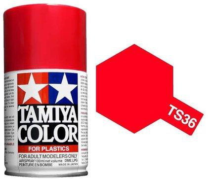 Tamiya Spray TS-36 Fluorescent Red / 100ml 85036