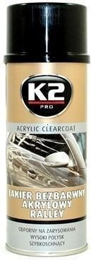 K2 Pro lakier akrylowy w aerozolu -bezbarwny 400ml L349