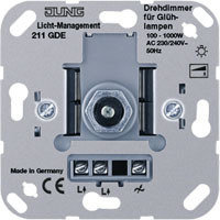 Jung Ściemniacz obrotowy 100 - 1000 W - 211GDE