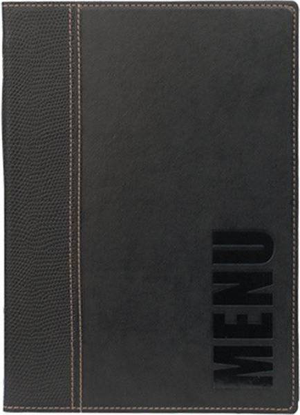 Securit Karta Menu Trendy | Czarna | A5 MC-TRA5-BL