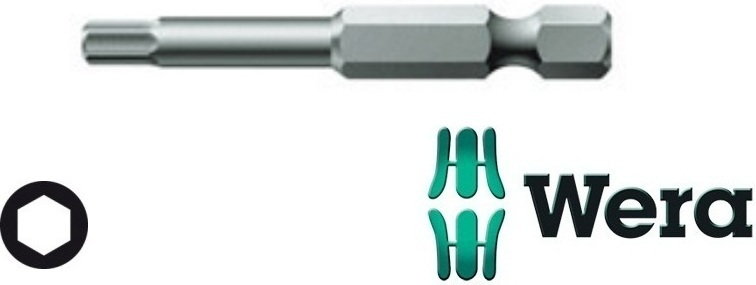 Wera bit imbus 5,0x50 mm, Hex-Plus wzmocniony, typ 840/4 Z (05059615001)