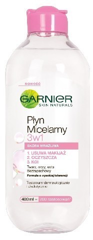 Garnier Essentials PĹyn micelarny do cery wraĹźliwej 3w1 400ml