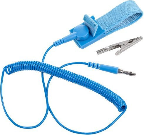 Opaska uziemiająca do lutowania