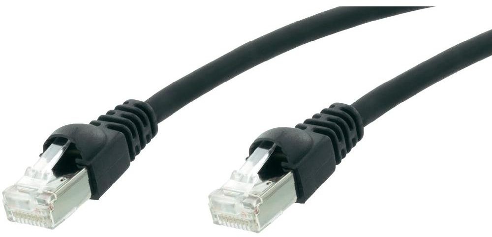Telegaertner Kabel Sieciowy RJ45 L00005A0032 S/FTP CAT 6A 10 m Czarny