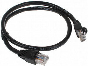 ABCVISION PATCHCORD RJ45/0.5-BLACK 0.5 m