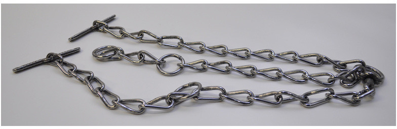 Łańcuch żłobowy, pojedynczy 7 mm