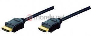 Digitus kabel HDMI Highspeed Ethernet V1.4 3D GOLD A M/M 1.0m AK-330107-010-s