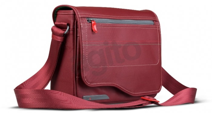 Be.ez Le reporter Metro Torba na tablet 10 bordowo - zielona (101143)