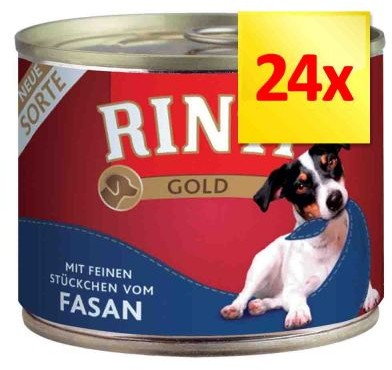 Rinti Zestaw Gold, 24 x 185g - Kawałki jagnięciny