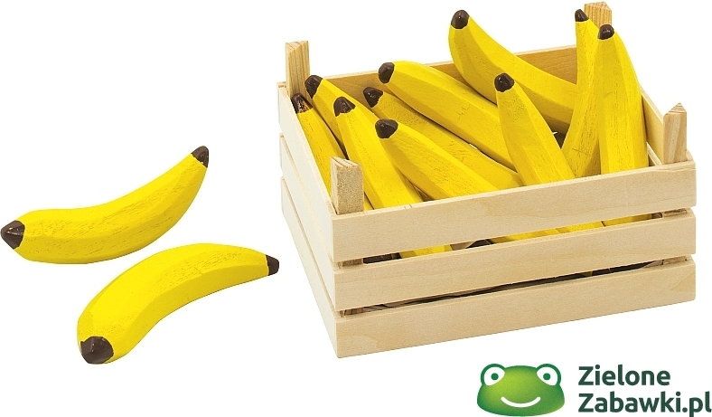 Goki Drewniane banany w skrzyneczce, 51670