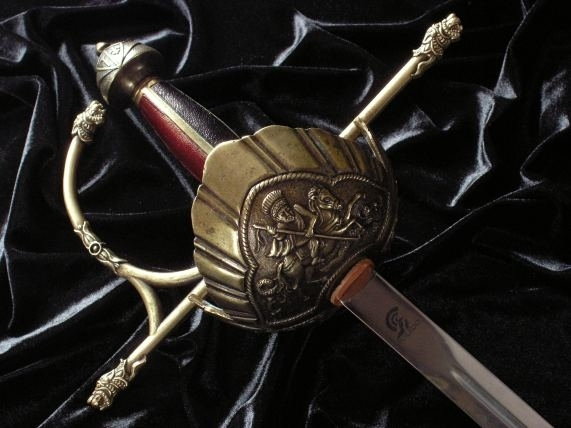 Płatnerze hiszpańscy HISTORYCZNY RAPIER MUSZKIETERÓW