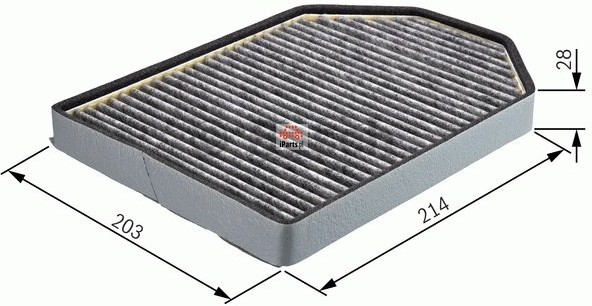 Bosch Filtr kabinowy 1 987 432 367