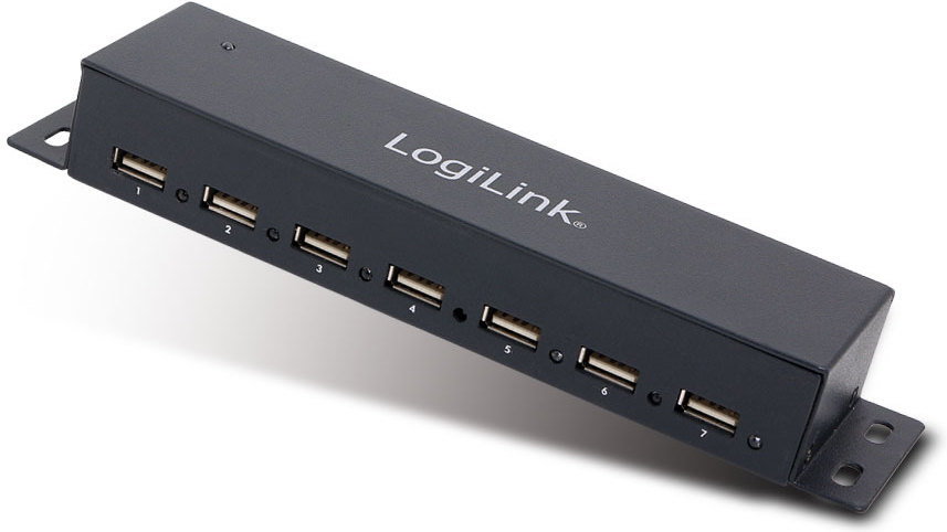 LogiLink Hub 7 z zasilaczem UA0148