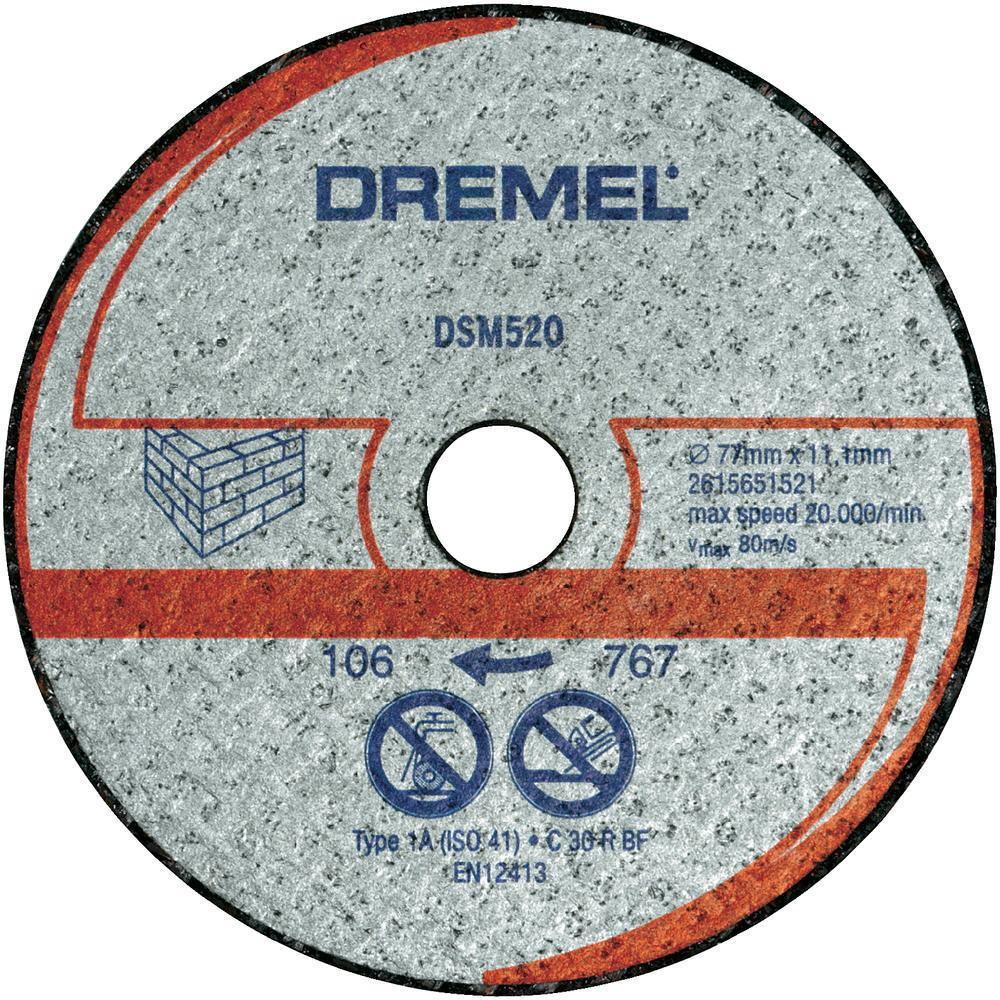 Dremel tarcza tnąca DSM 520 77 mm (2615S520JA)