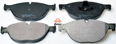 DENCKERMANN Klocki hamulcowe - komplet B111229